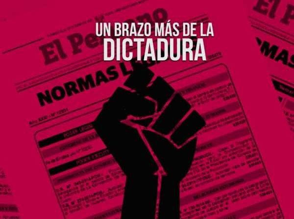 Un brazo m&aacute;s de la dictadura
