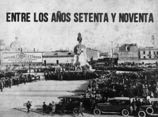 Entre los años setenta y noventa 