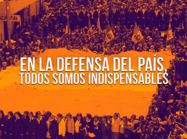 En la defensa del país, todos somos indispensables