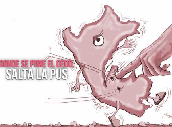 Donde se pone el dedo, salta la pus