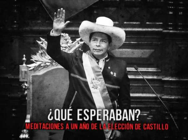 ¿Qué esperaban? Meditaciones a un año de la elección de Castillo