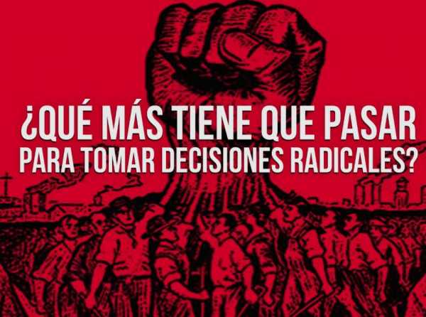 ¿Qué más tiene que pasar para tomar decisiones radicales?