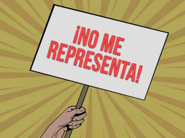 No me representa