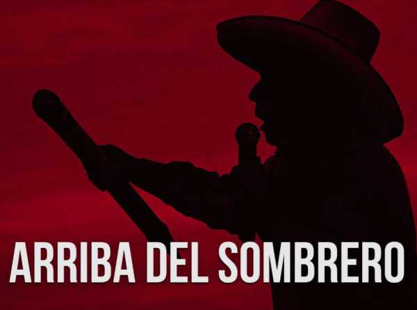 Arriba del sombrero