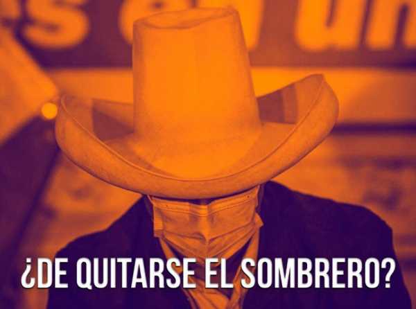 ¿De quitarse el sombrero?