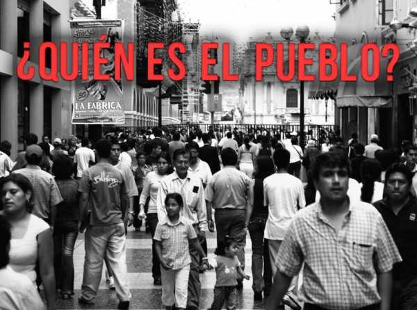 ¿Quién es el pueblo? 