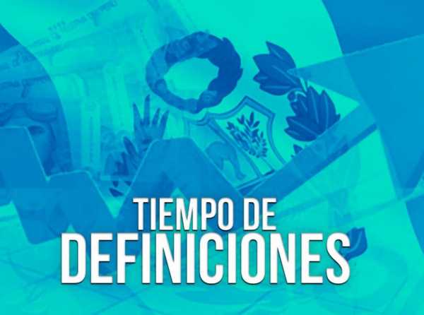 Tiempo de definiciones
