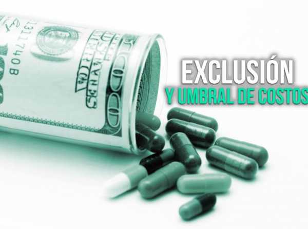 Exclusión y umbral de costos