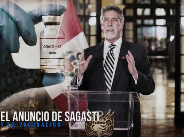 El anuncio de Sagasti y la vacunación
