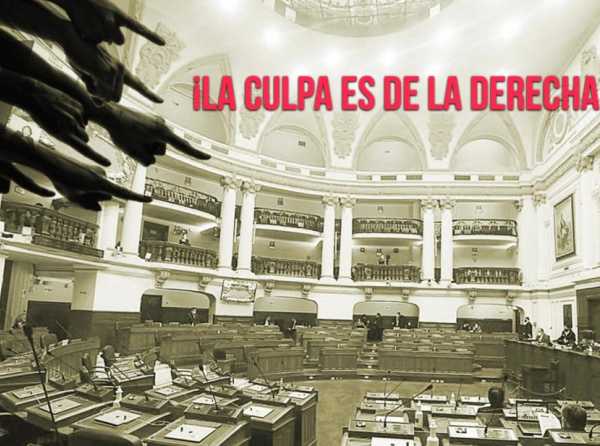 ¡La culpa es de la derecha! 
