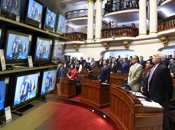 Los televisores del Congreso y la prensa “mermelera”