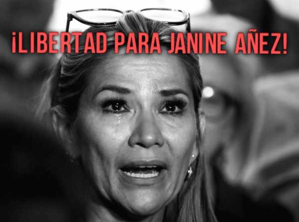 ¡Libertad para Janine Añez!