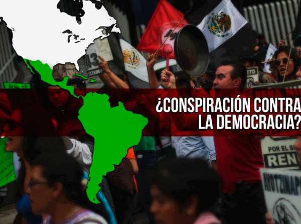 ¿Hay una conspiración contra la democracia en Sudamérica?