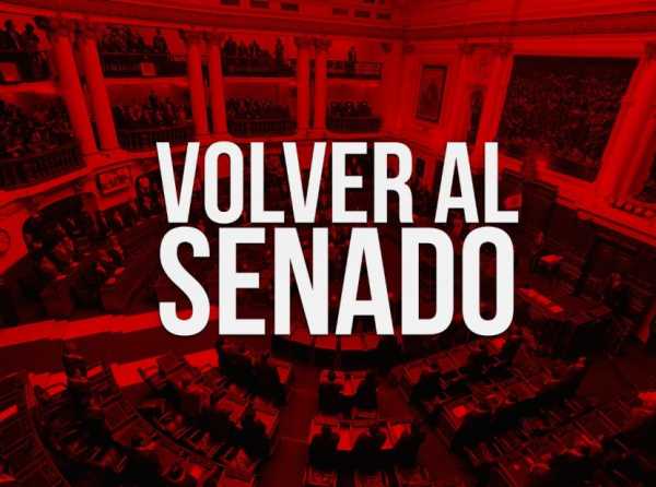 Volver al Senado