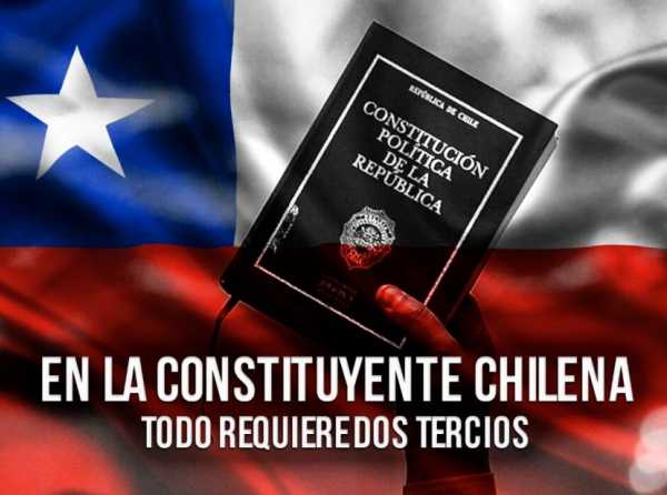 En la Constituyente chilena todo requiere dos tercios