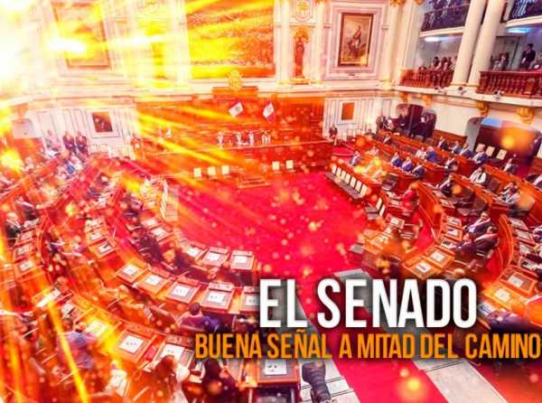 El Senado: buena señal a mitad del camino