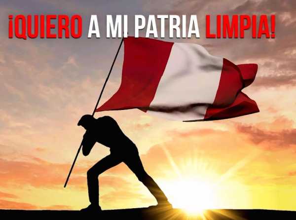 ¡Quiero a mi patria limpia!