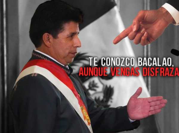 Te conozco bacalao, aunque vengas disfrazao