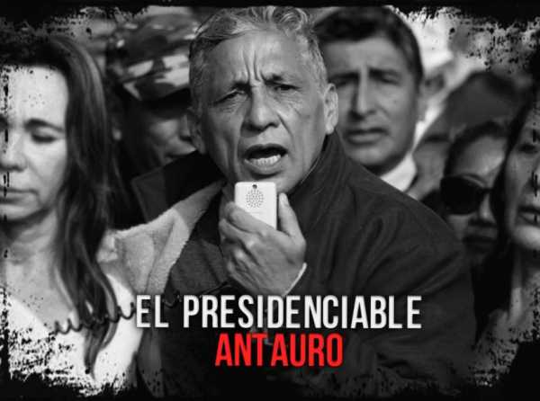 El presidenciable Antauro