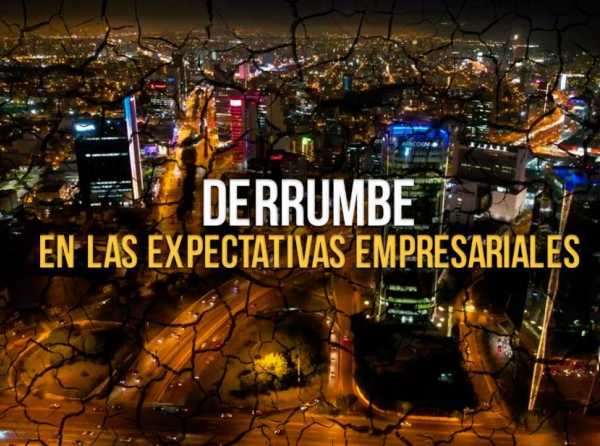 Derrumbe en las expectativas empresariales 
