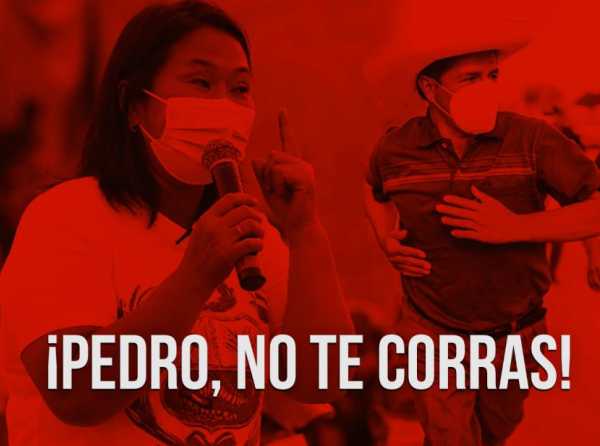 ¡Pedro, no te corras! 