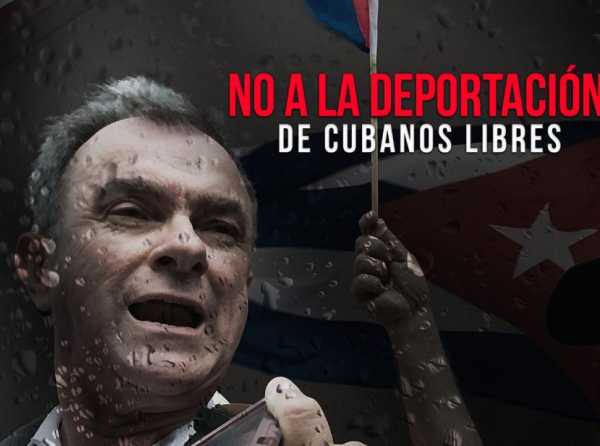 No a la deportación de cubanos libres