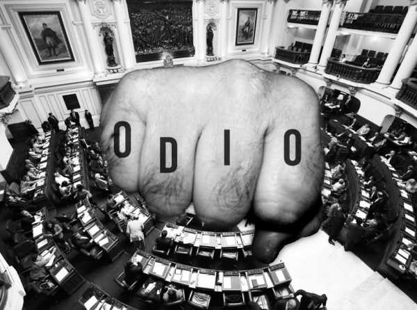 Lo siento, te odio