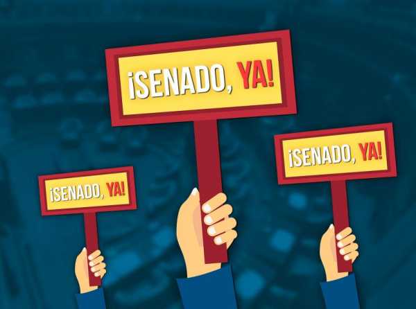¡Senado, ya!