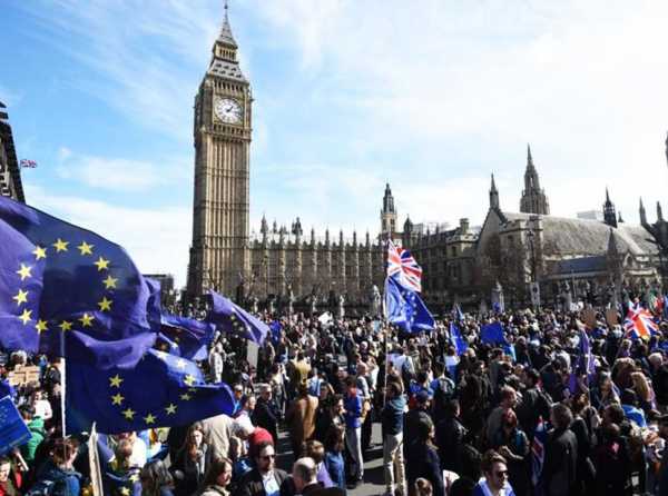 Marcha multitudinaria anti-Brexit