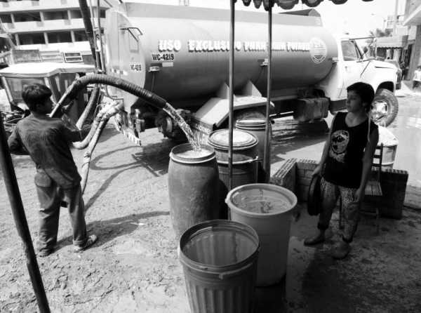 Los huaicos y el derecho al agua