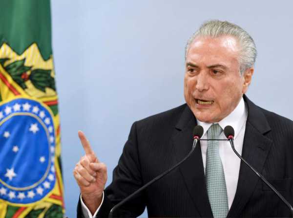 El atrevimiento de Michel Temer