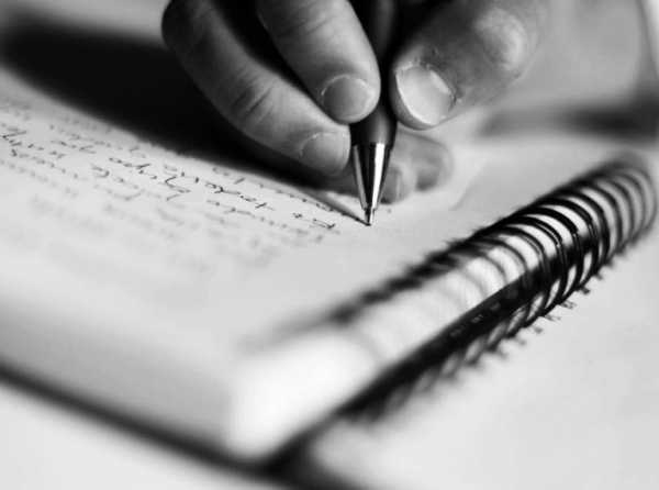 Siéntate a escribir