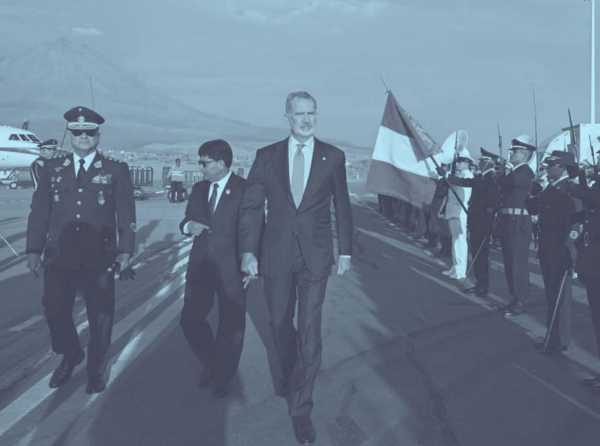 Arequipa recibe al Rey de España en el Congreso Internacional de la Lengua