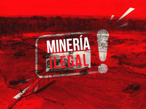 ¡Peligro! ¡Se expande minería ilegal en corredor vial del sur!