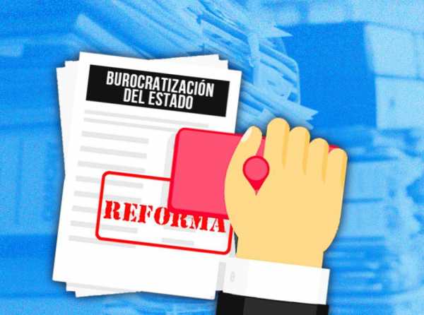 La burocratización del Estado viene de la narrativa