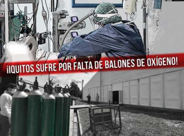 ¡Iquitos sufre por falta de balones de oxígeno!