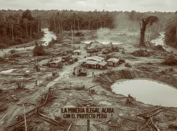 &iexcl;La miner&iacute;a ilegal acabar&aacute; con el proyecto de Per&uacute;, potencia minera mundial!