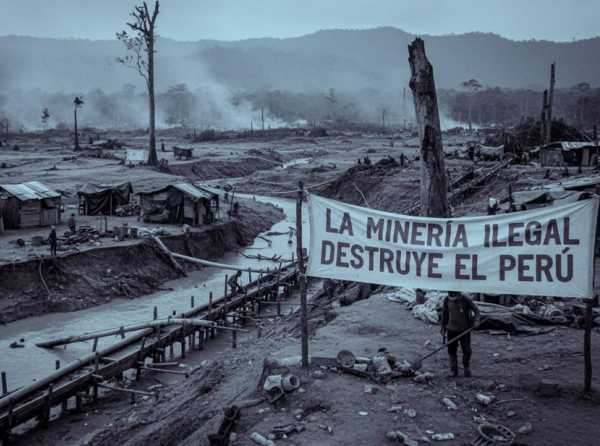 La miner&iacute;a ilegal puede destruir el Per&uacute;
