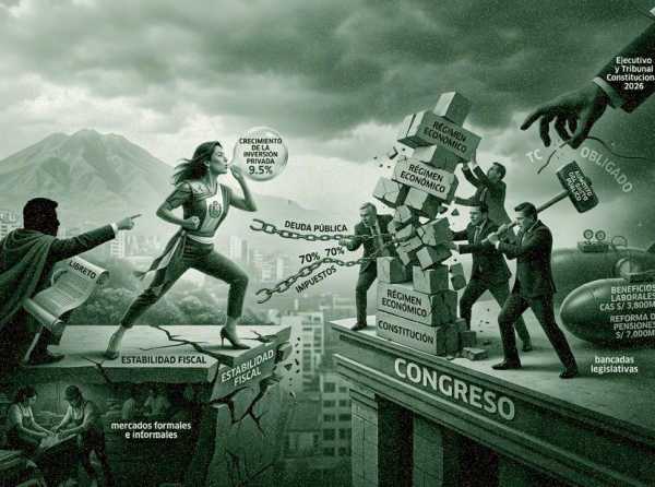 La econom&iacute;a respira, pero las bancadas legislativas la destruyen