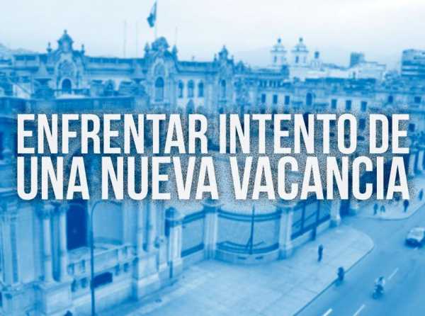 Enfrentar con firmeza la estrategia golpista de la izquierda