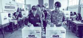 &iexcl;Los miembros de las Fuerzas Armadas y de la PNP deben votar!