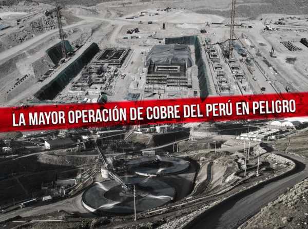 ¡Alerta nacional! ¡Las Bambas es una bomba de tiempo!