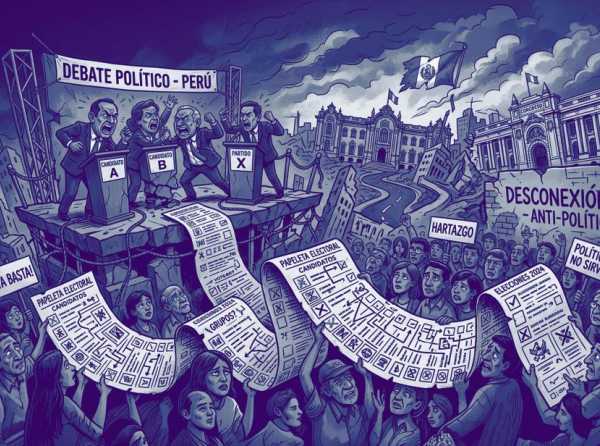 El formato de debate de la antipol&iacute;tica