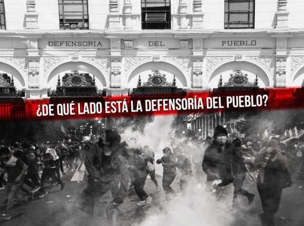 ¿De qué lado está la Defensoría del Pueblo?