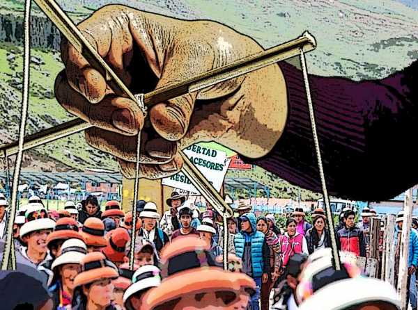 “Asesores” extremistas manipulan conflictos sociales