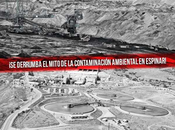 ¡Se derrumba el mito de la contaminación ambiental en Espinar!