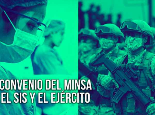 Convenio del Minsa, el SIS y el Ejército