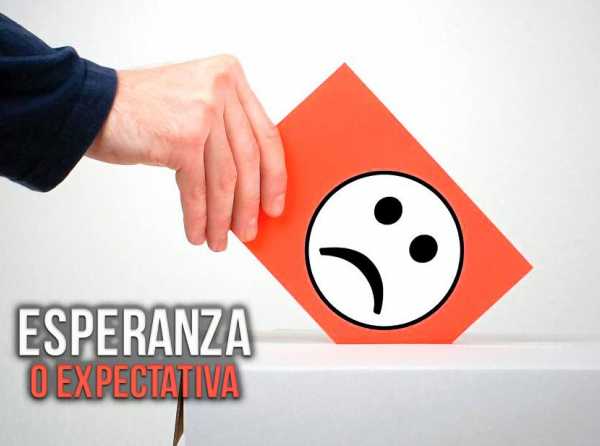 Esperanza o expectativa