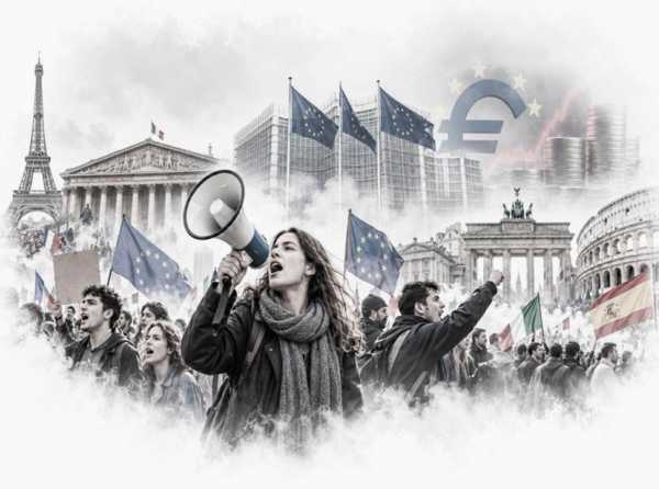 Europa: la generaci&oacute;n que heredar&aacute; las deudas sale a las calles&nbsp;