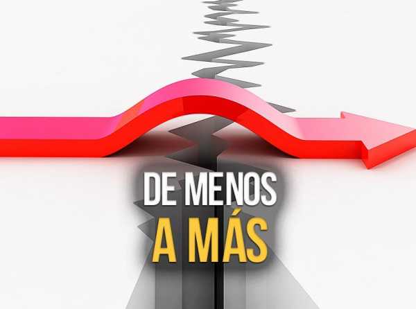 De menos a más 